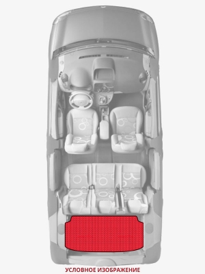 ЭВА коврики «Queen Lux» багажник для Nissan Altima